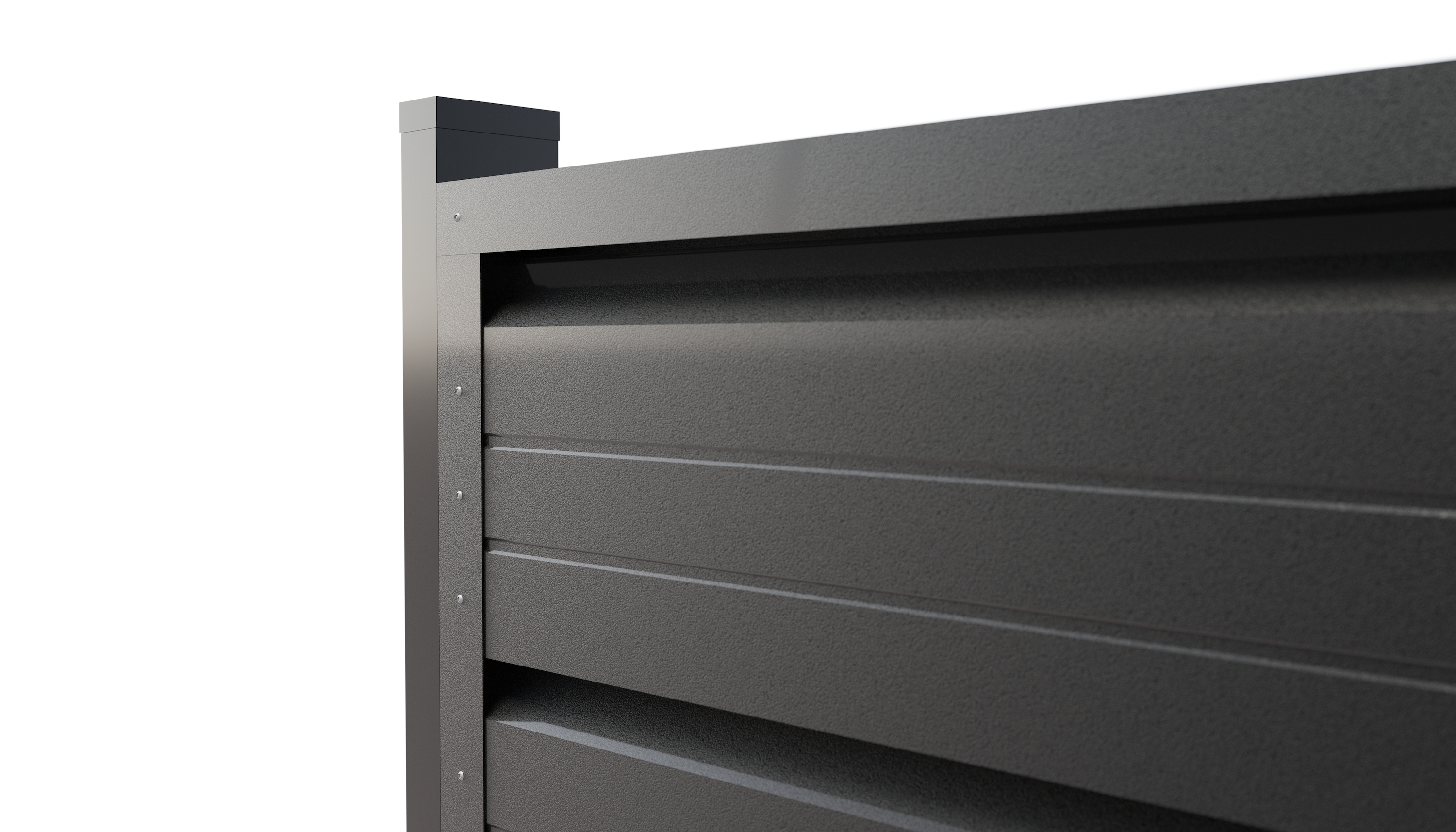 Gard Jaluzele Atlas | Gri Perlat RAL 7024