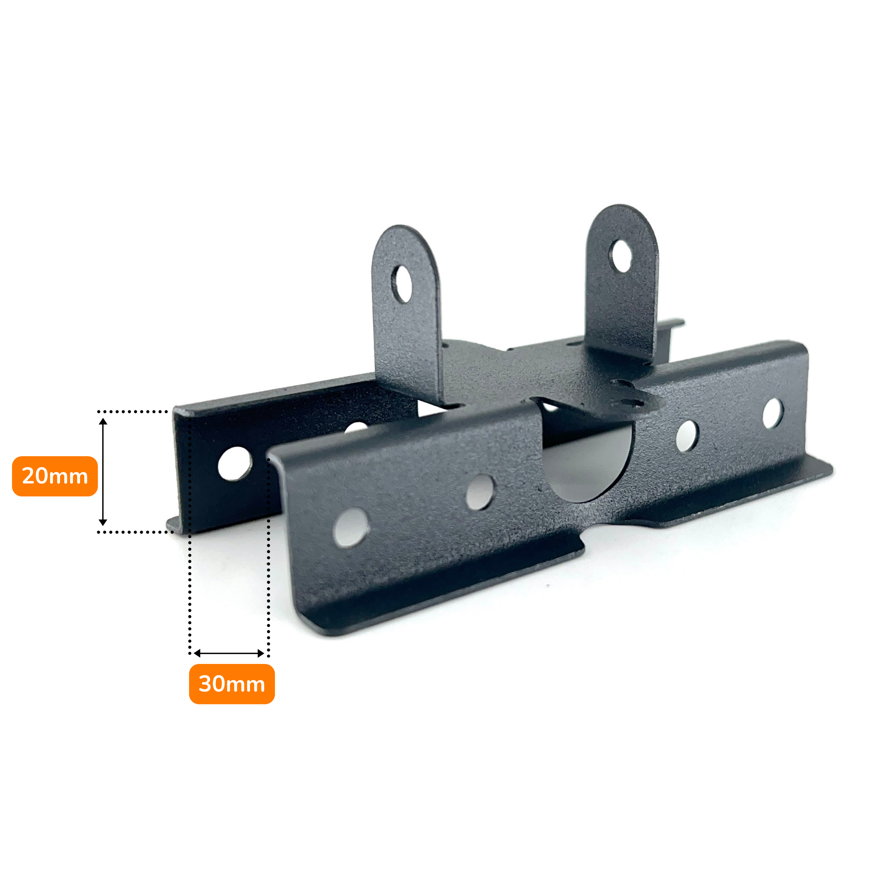Graphite Gray Pipe Support