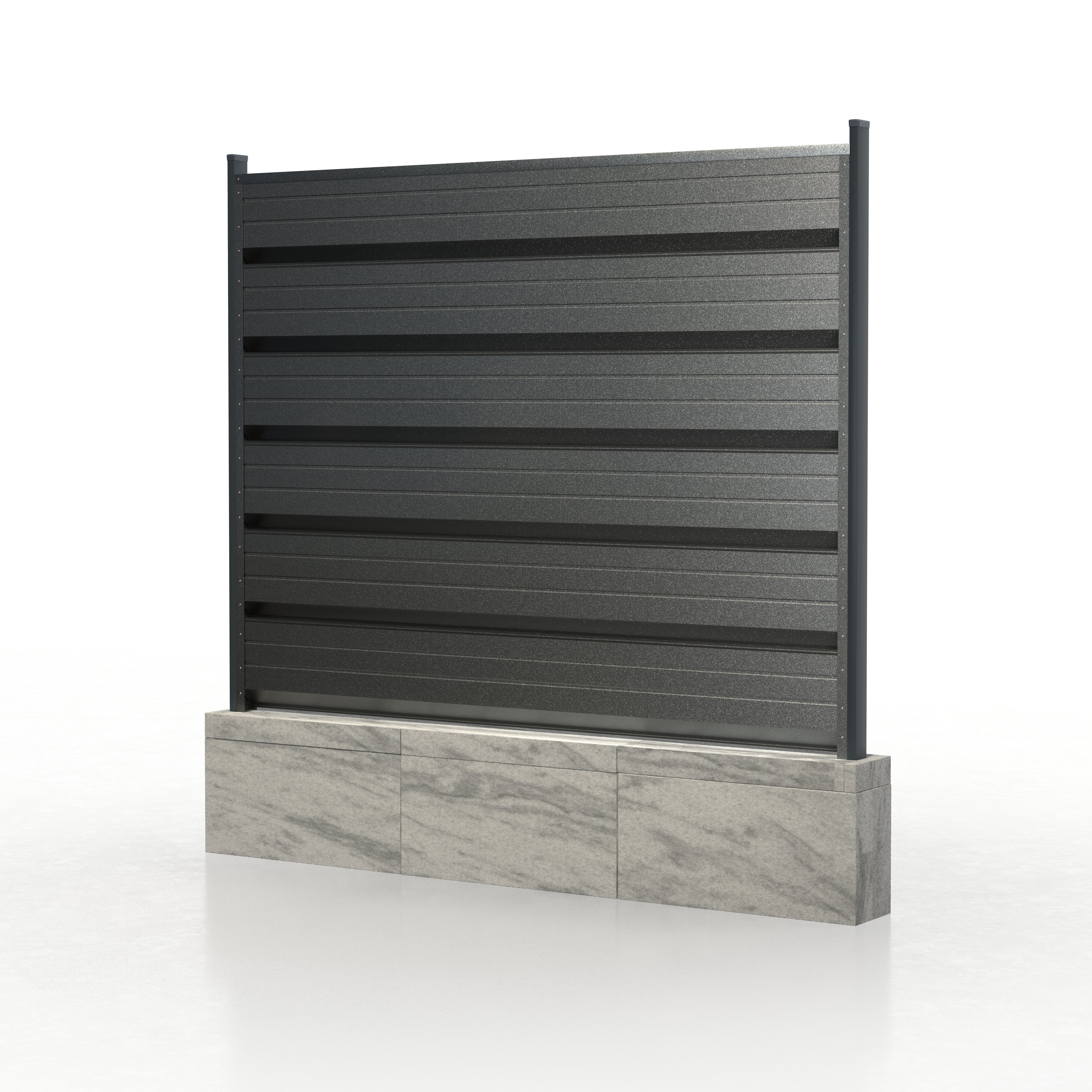 Gard Jaluzele Atlas | Gri Perlat RAL 7024