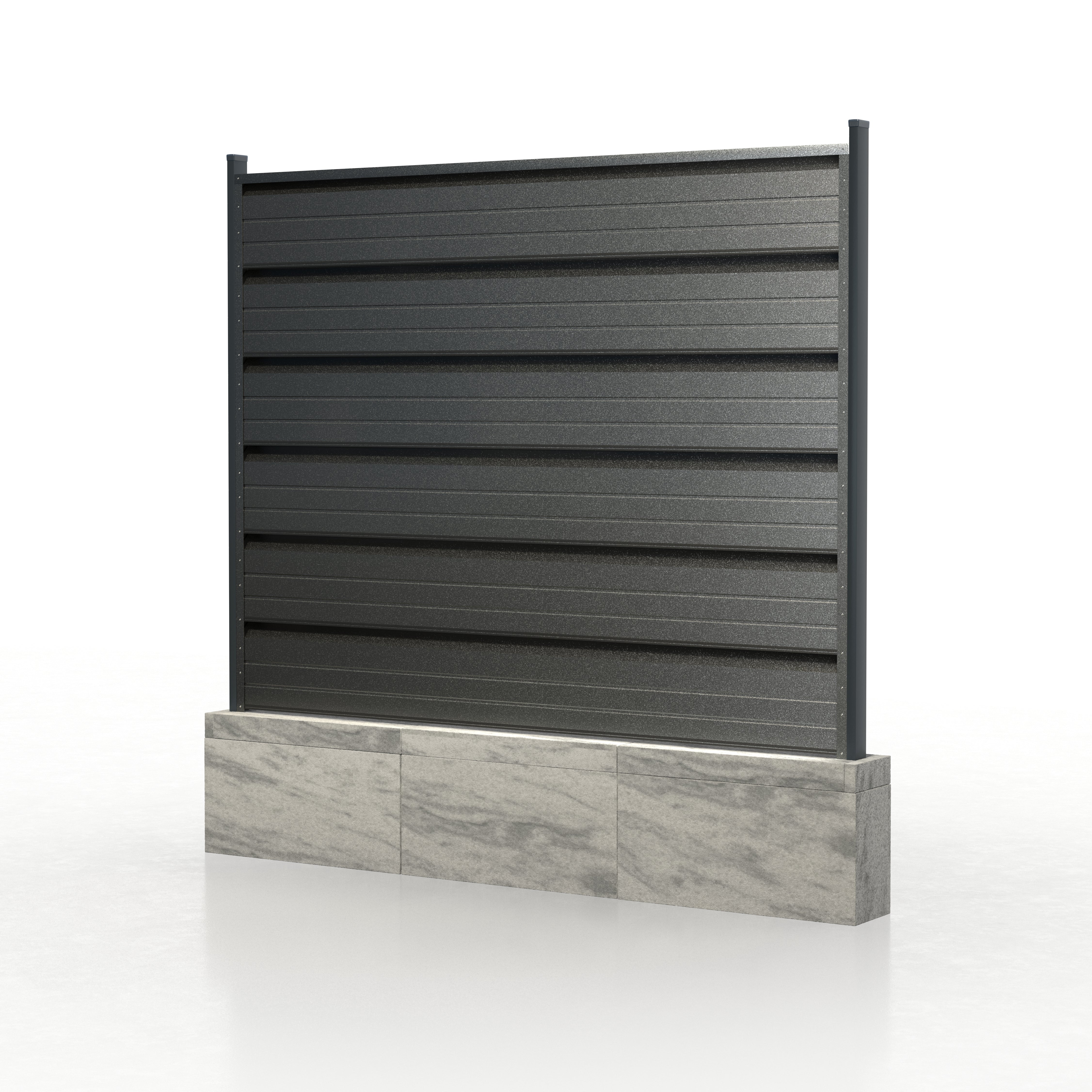 Gard Jaluzele Atlas | Gri Perlat RAL 7024