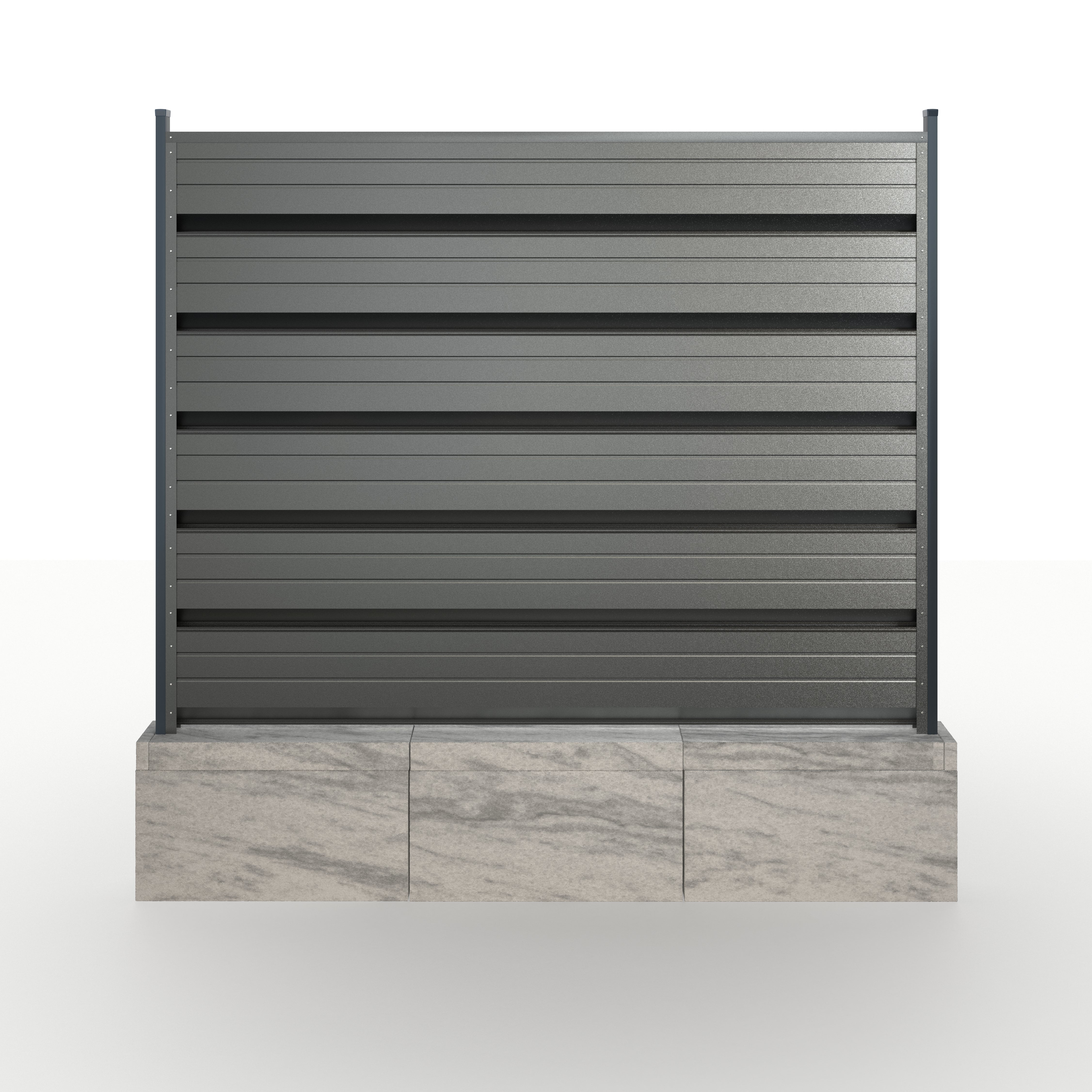 Gard Jaluzele Atlas | Gri Perlat RAL 7024