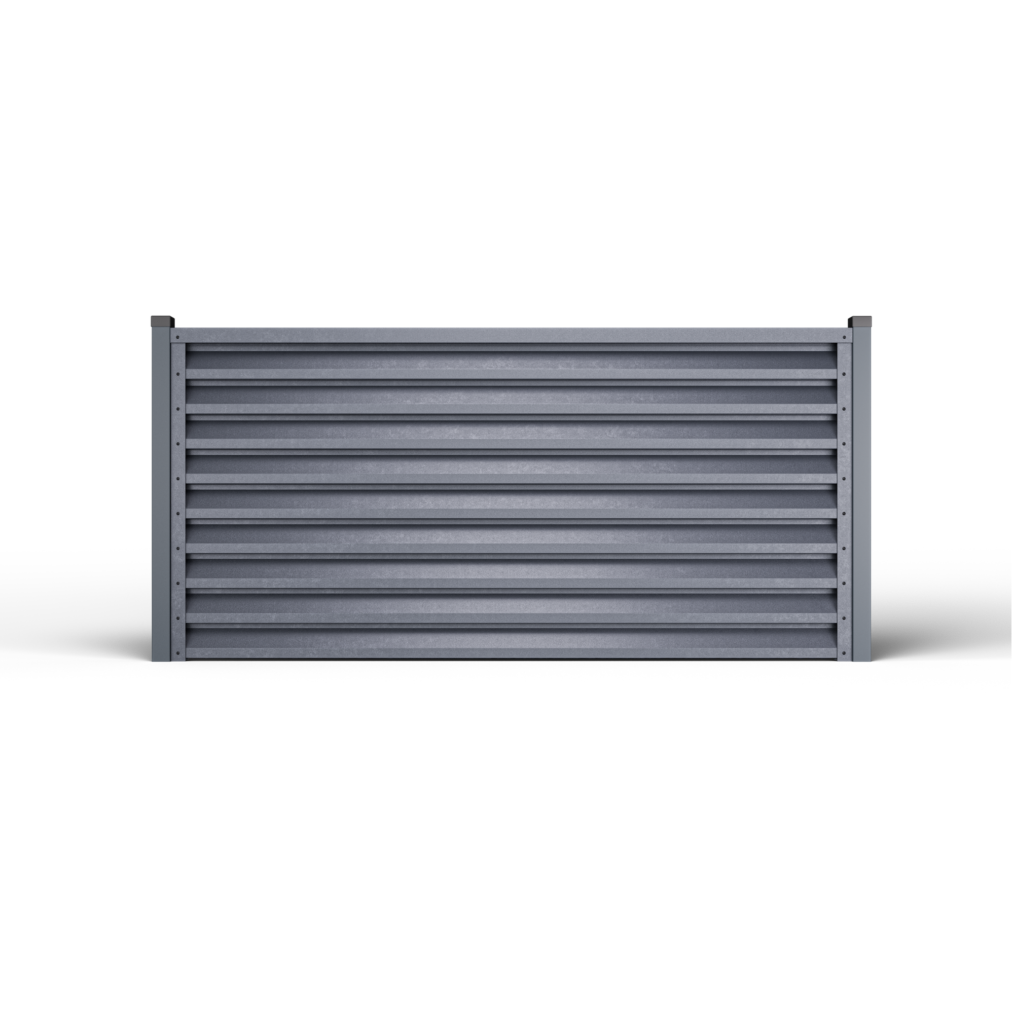 Louver Hek Atlas | Dubbel Grafietgrijs RAL 7024