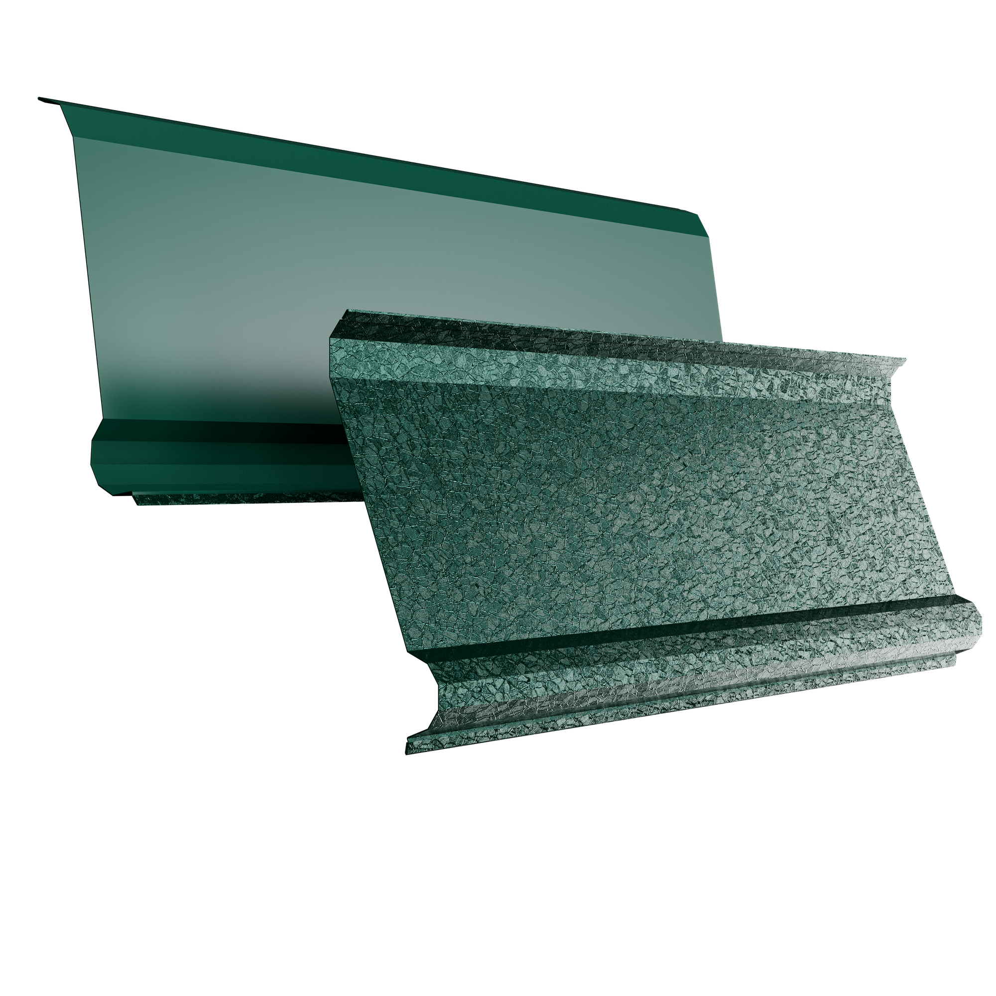 Gamma Louver Fence | Pine Green