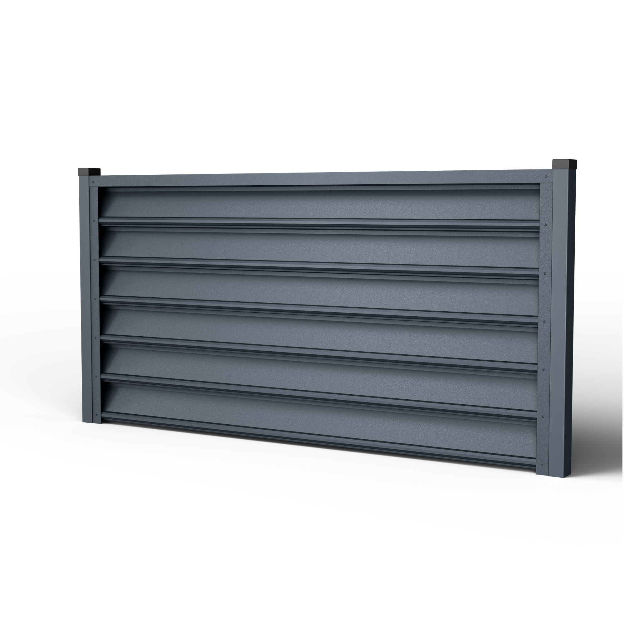 Louver Fence Gamma | Graphite Gray