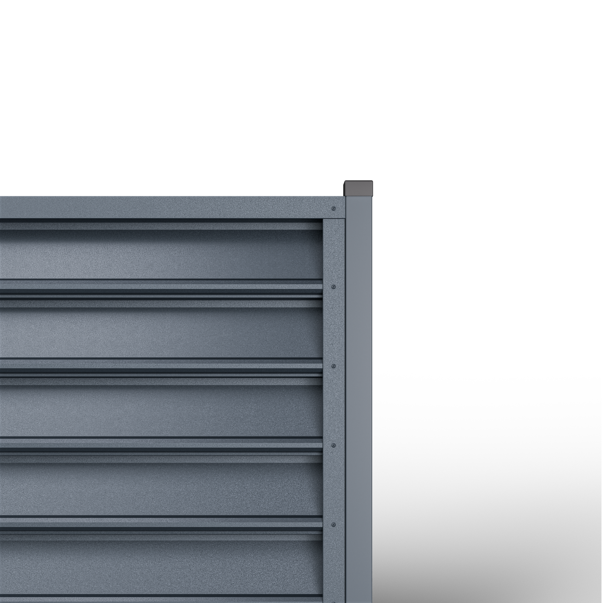 Louver Fence Gamma | Graphite Gray