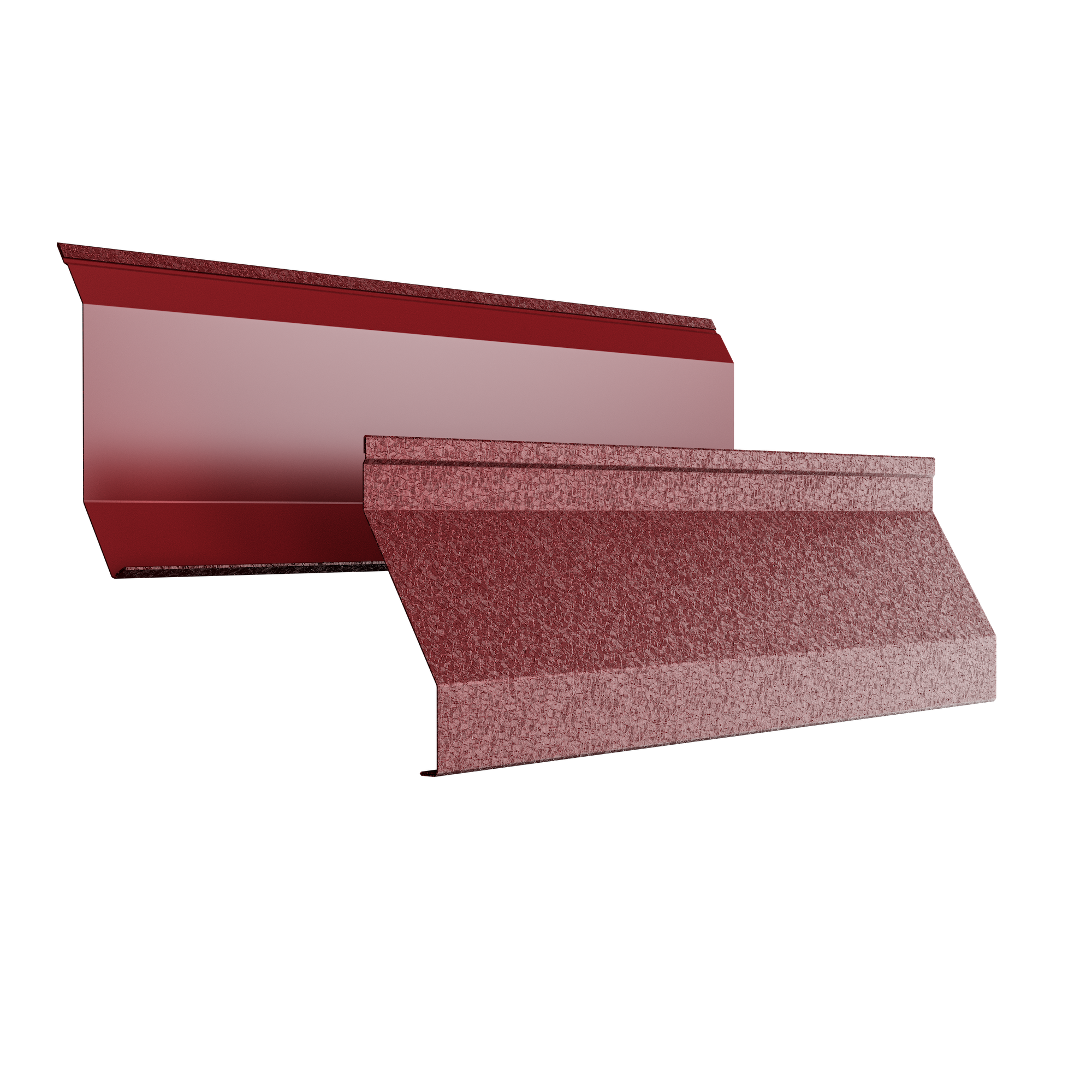 Atlas Louver Fence | Burgundy RAL 3005