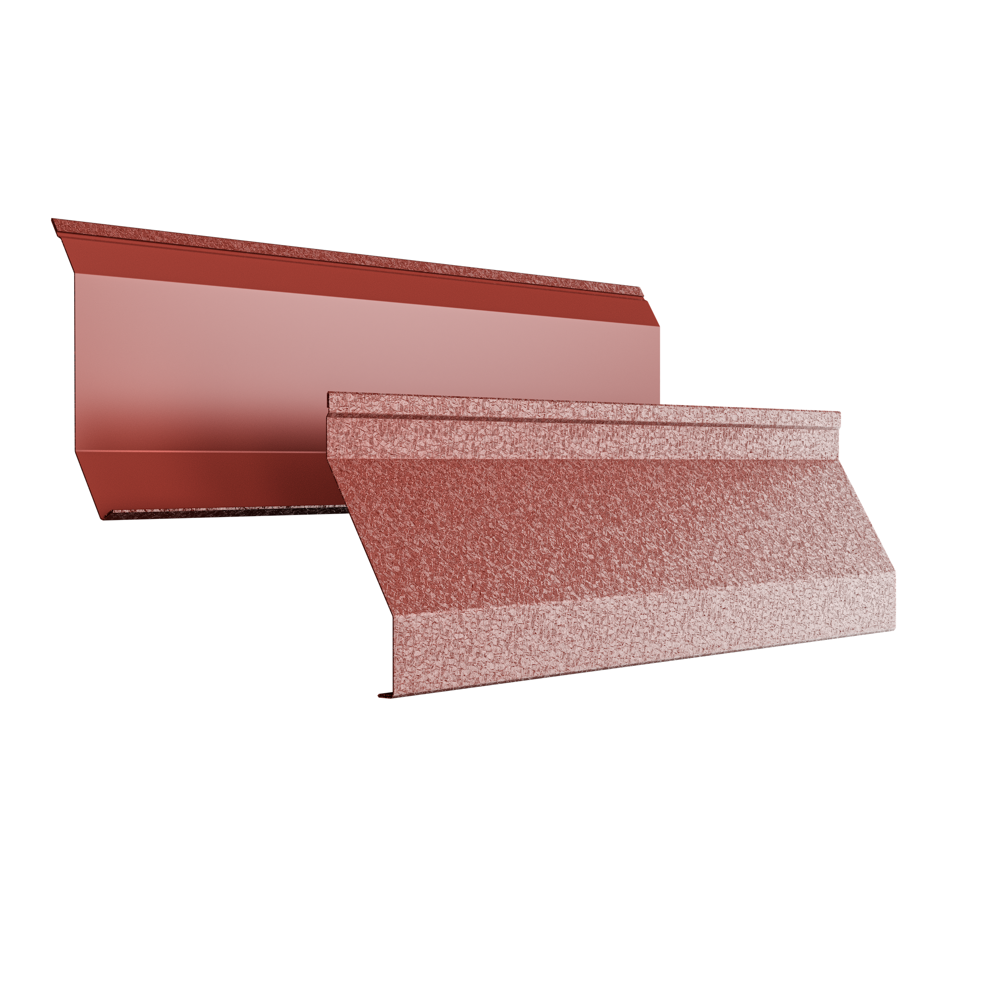Atlas Louver Fence | Red Brick RAL 3009