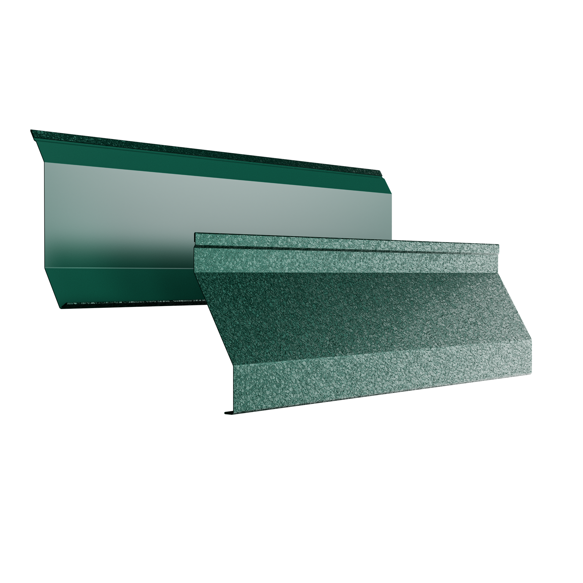 Louver Fence Atlas | Pine Green RAL 6005