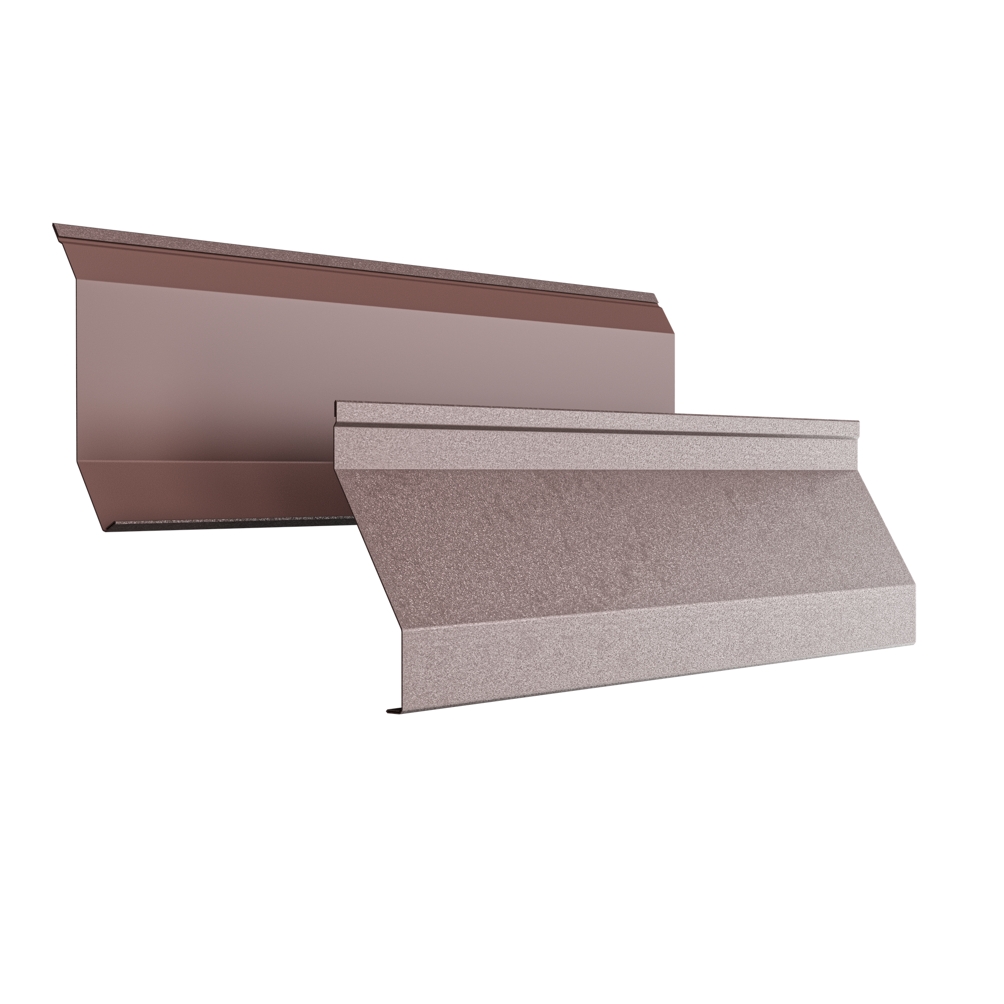 Atlas Louver Fence | Chocolate Brown RAL 8017