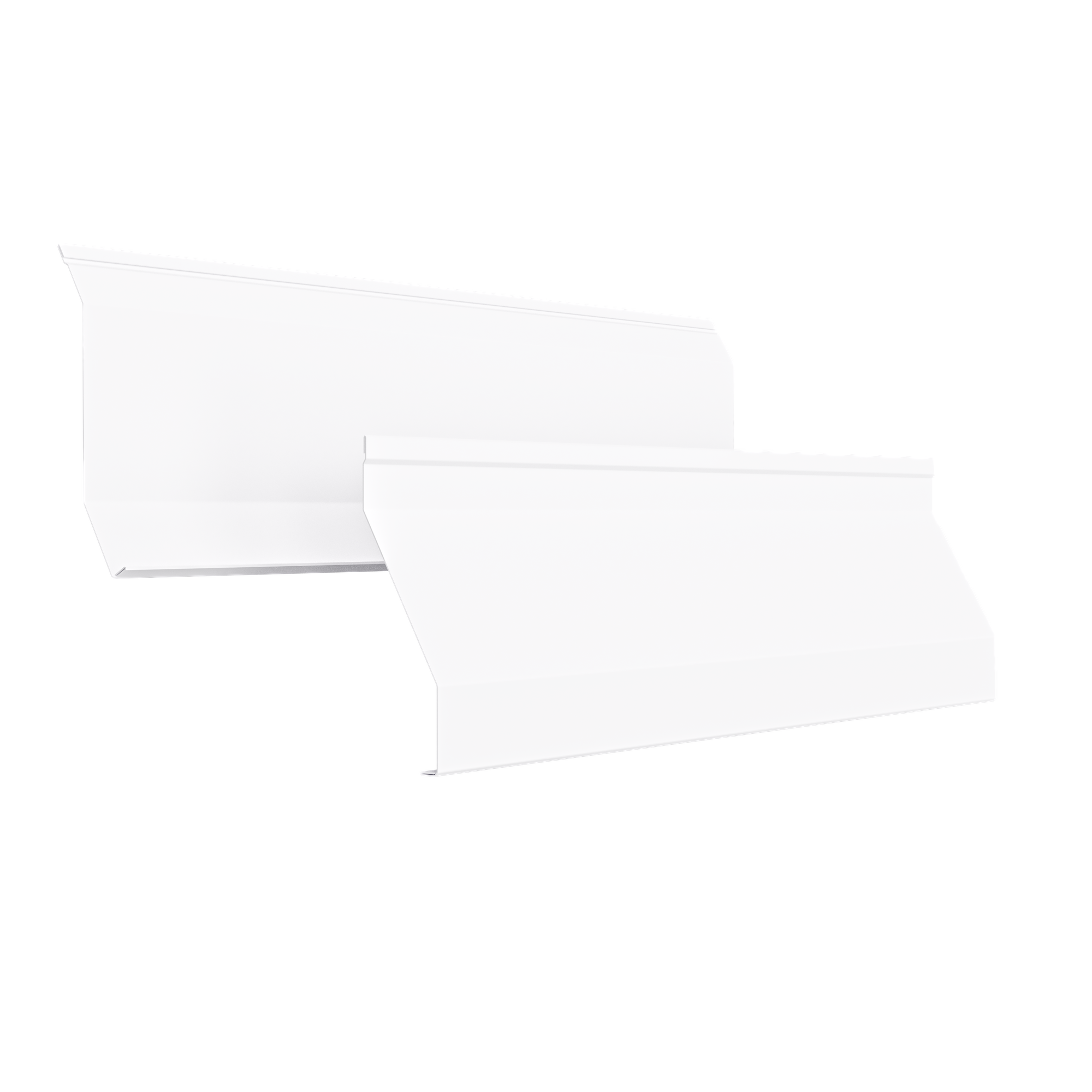 Atlas Louver Fence | Double Alpine White