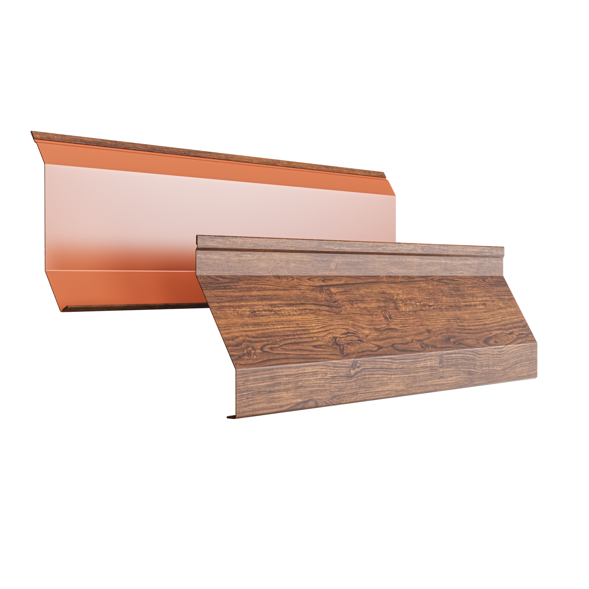 Atlas Louver Fence | Mahogany