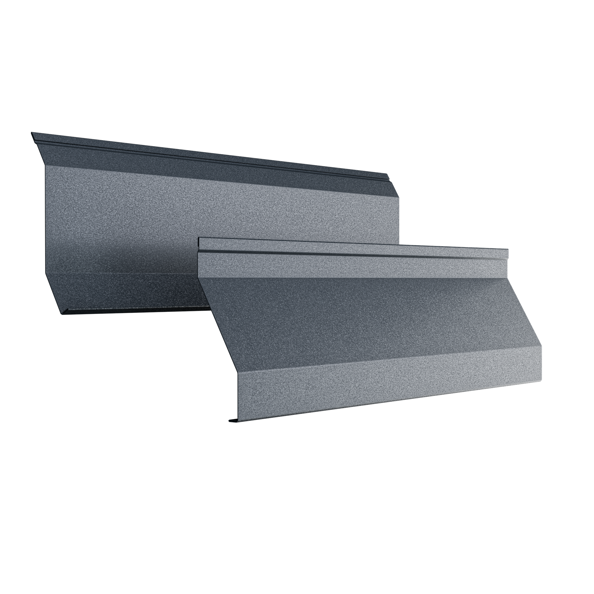 Atlas Louver Fence | Double Atlantic Gray RAL 7016