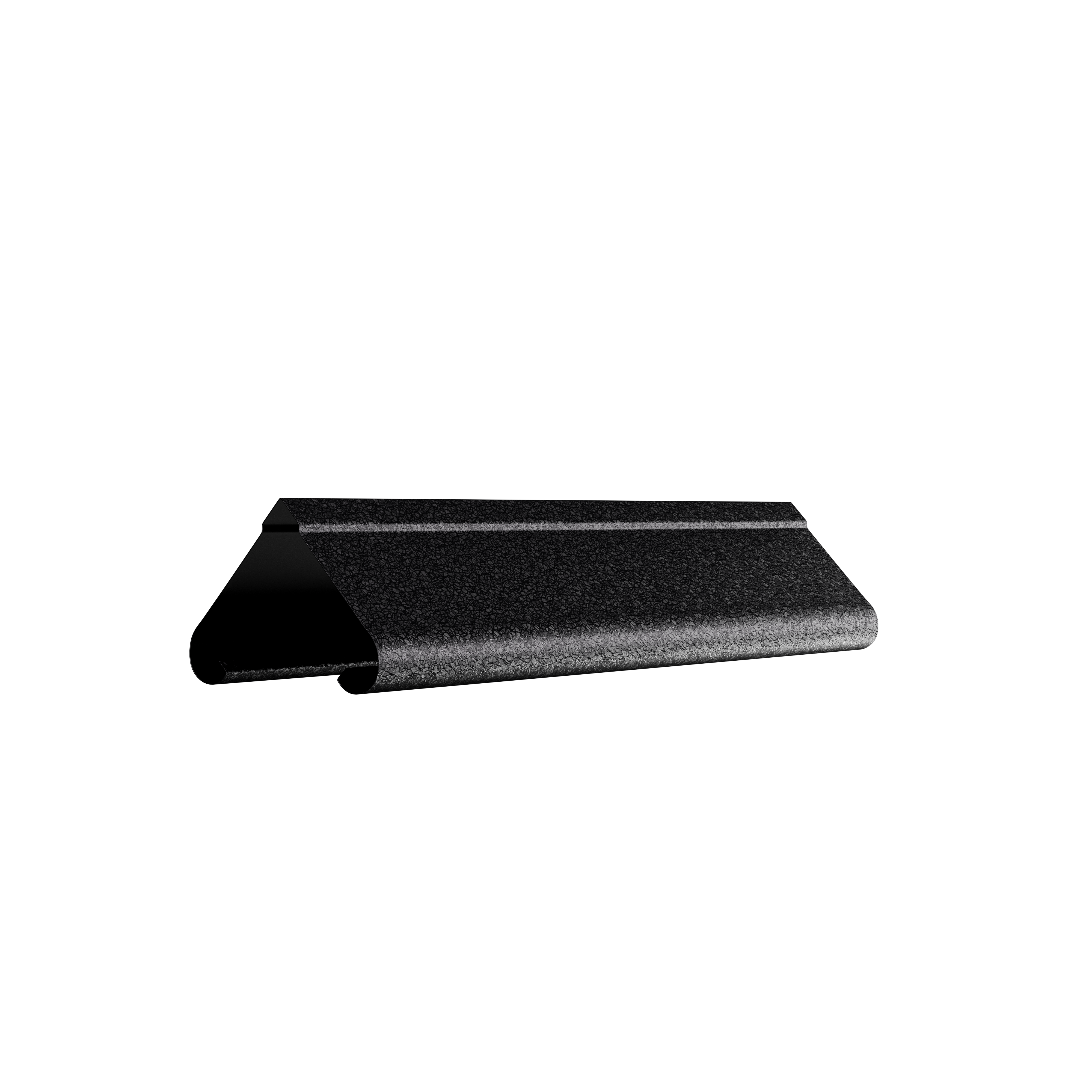 Pyramid Louver Fence | Night Black RAL 9005