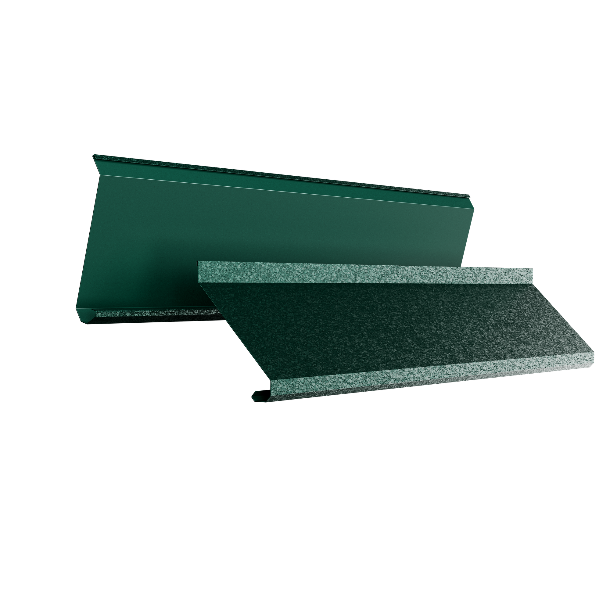 Louver Fence Sigma | Pine Green RAL 6005