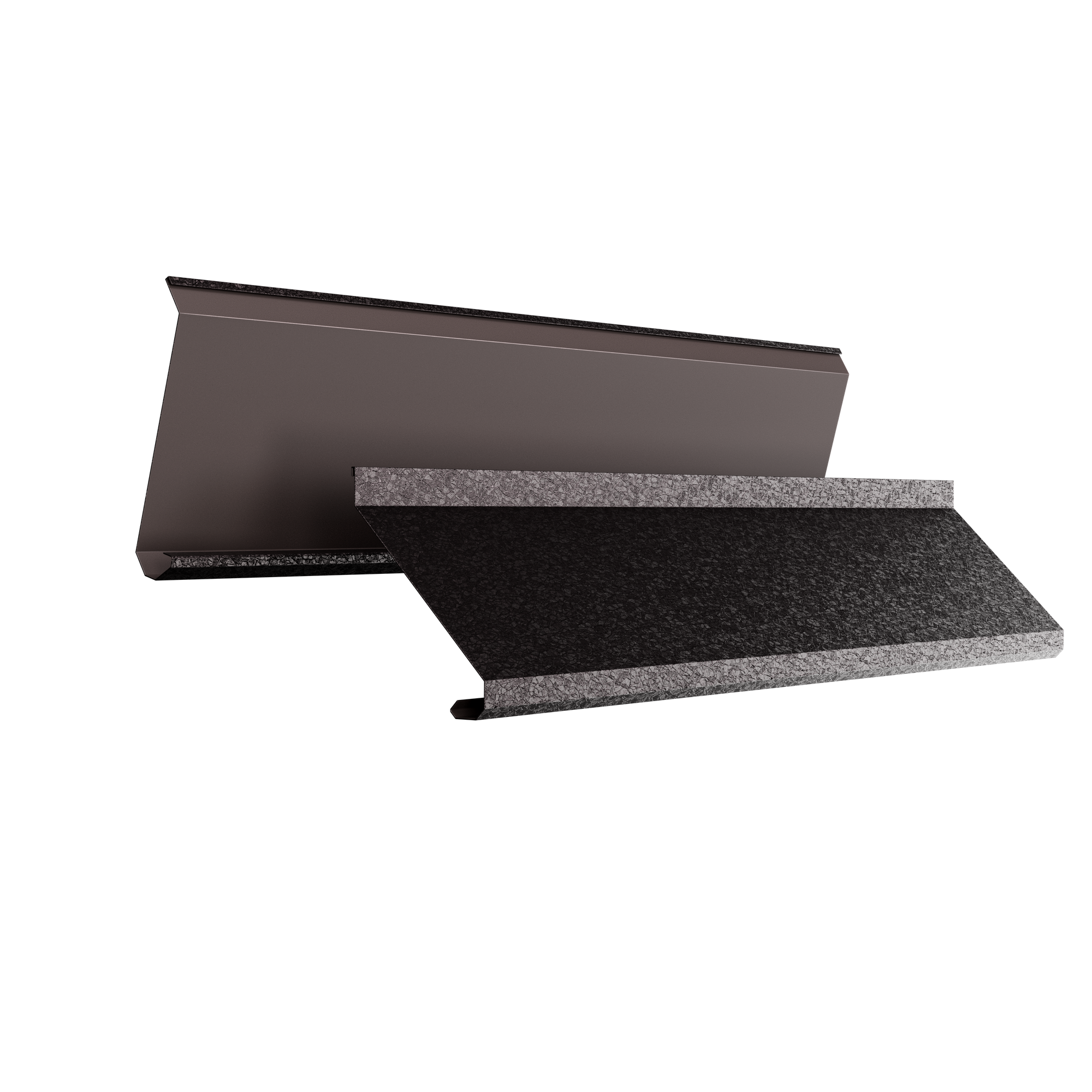 Louver Fence Sigma | Cedar Brown RAL 8019