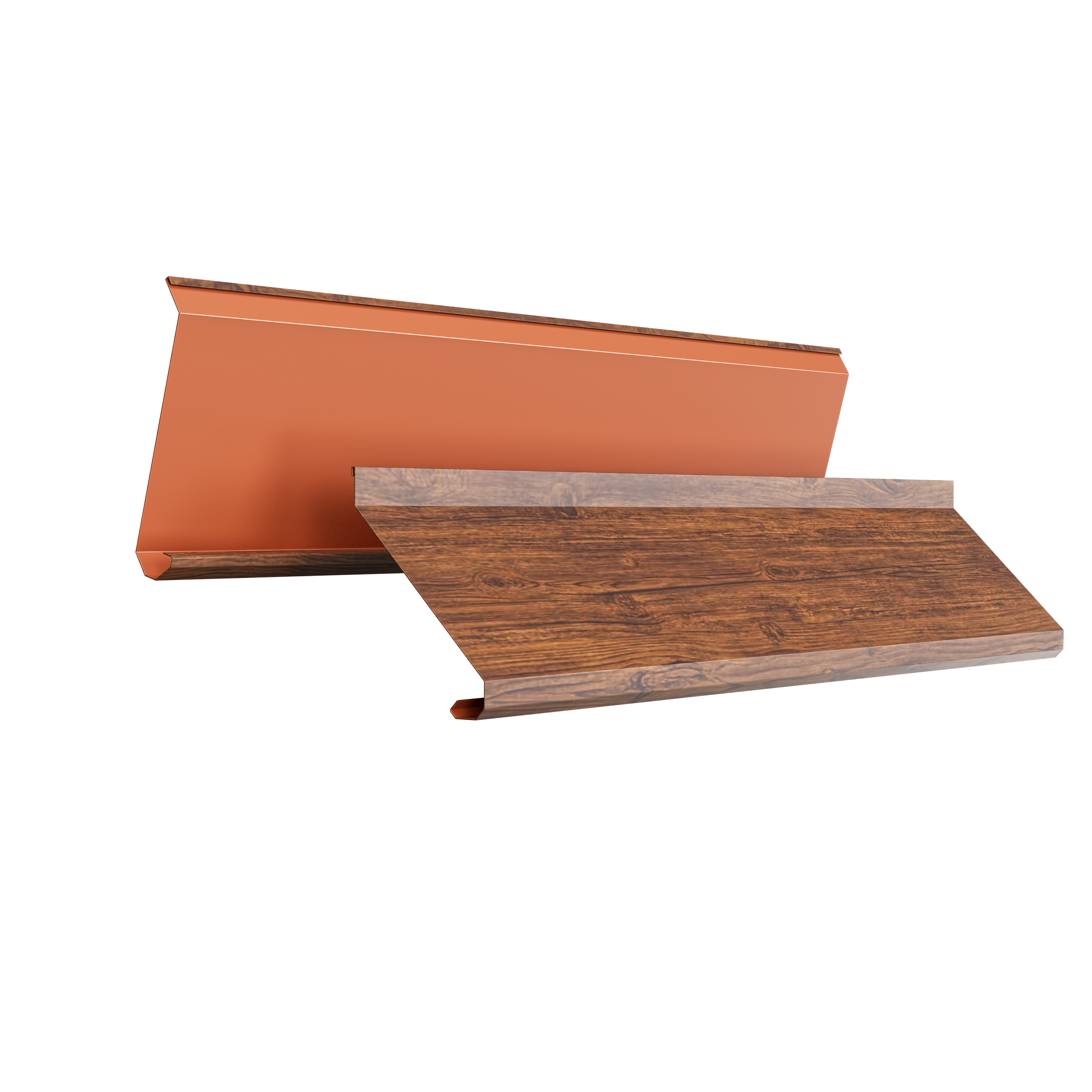Louver Fence Sigma | Mahogany
