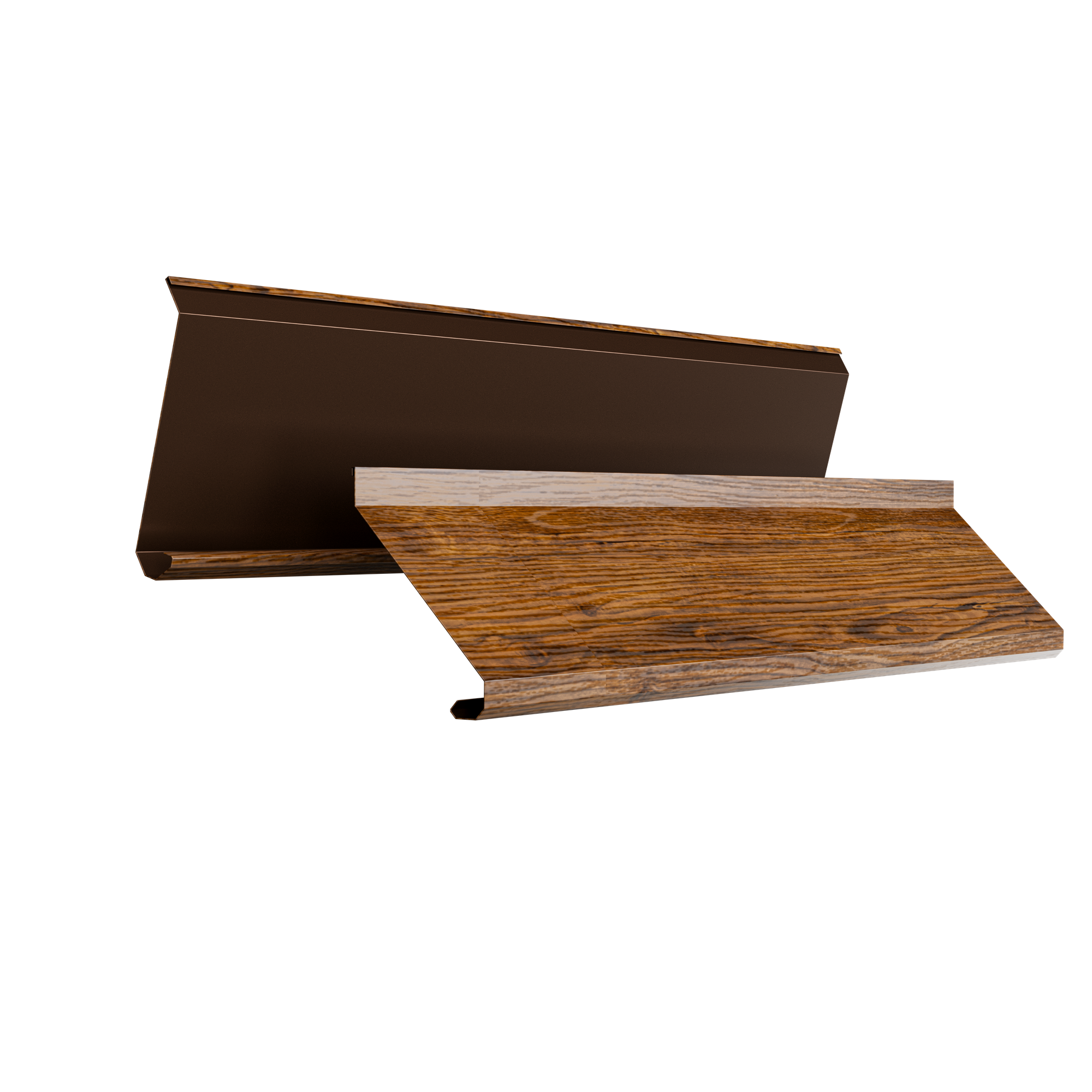 Louver Fence Sigma | Grooved Walnut