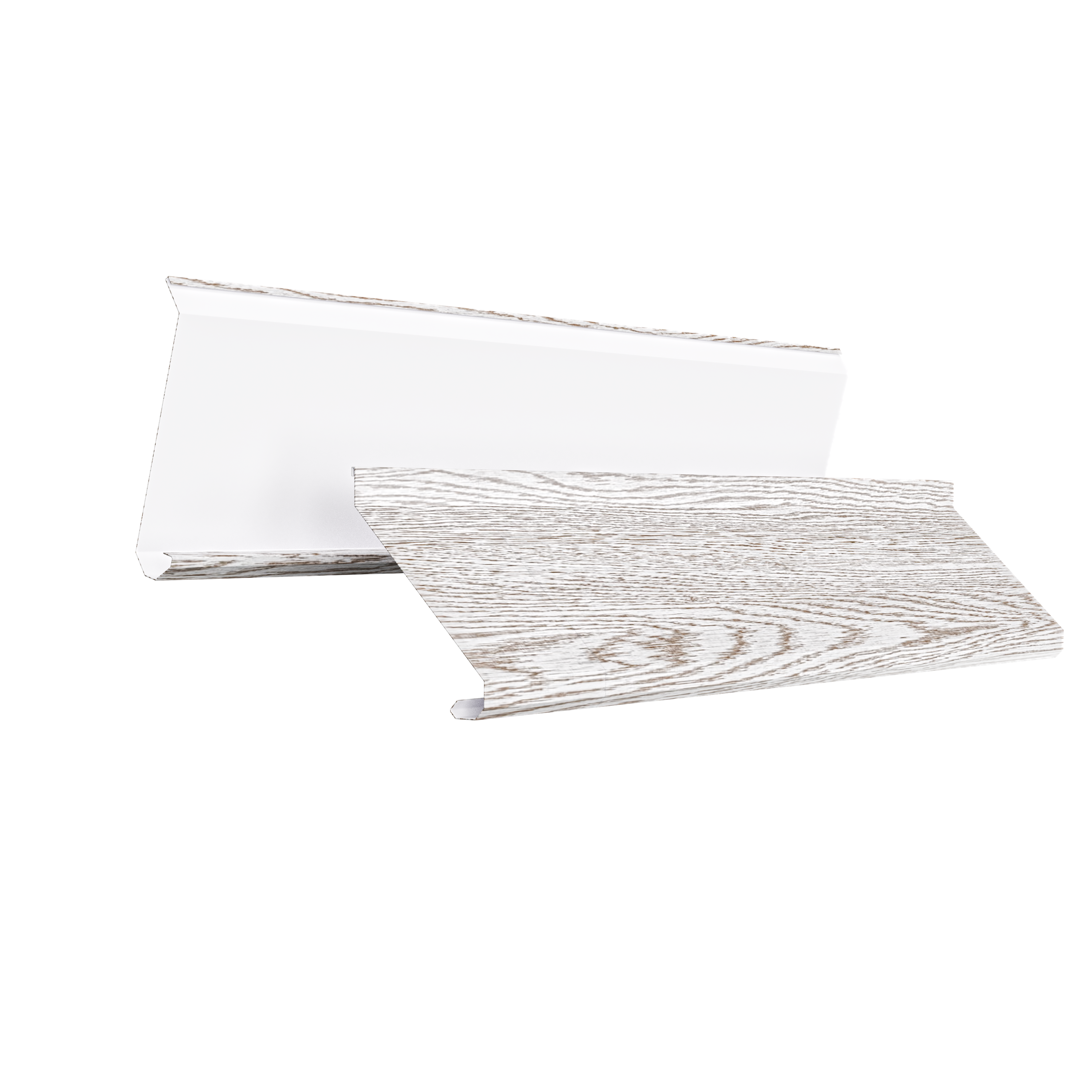 Sigma Louver Fence | White Oak