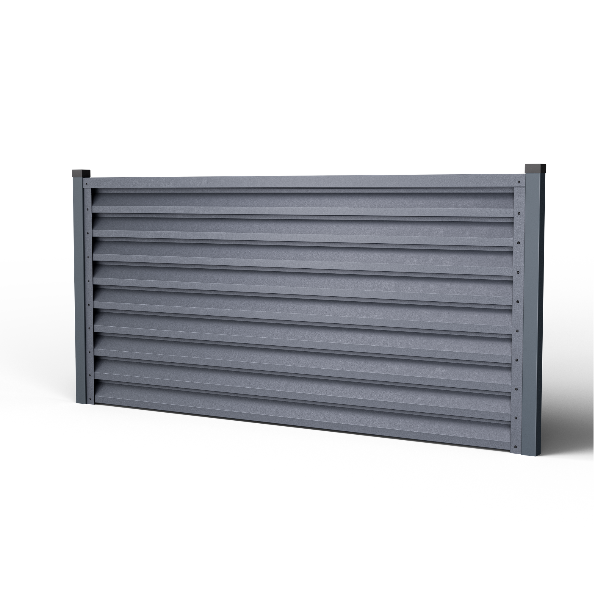 Louver Hek Atlas | Dubbel Grafietgrijs RAL 7024