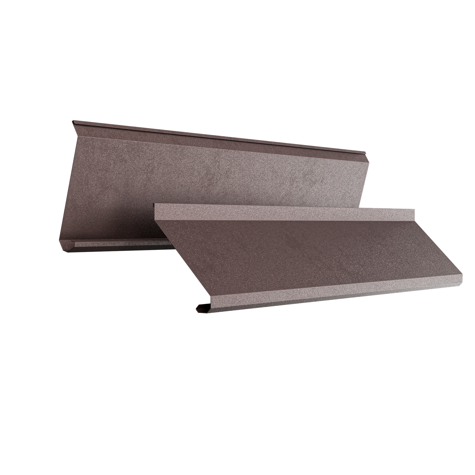 Louver Fence Sigma | Chocolate Brown Double RAL 8017