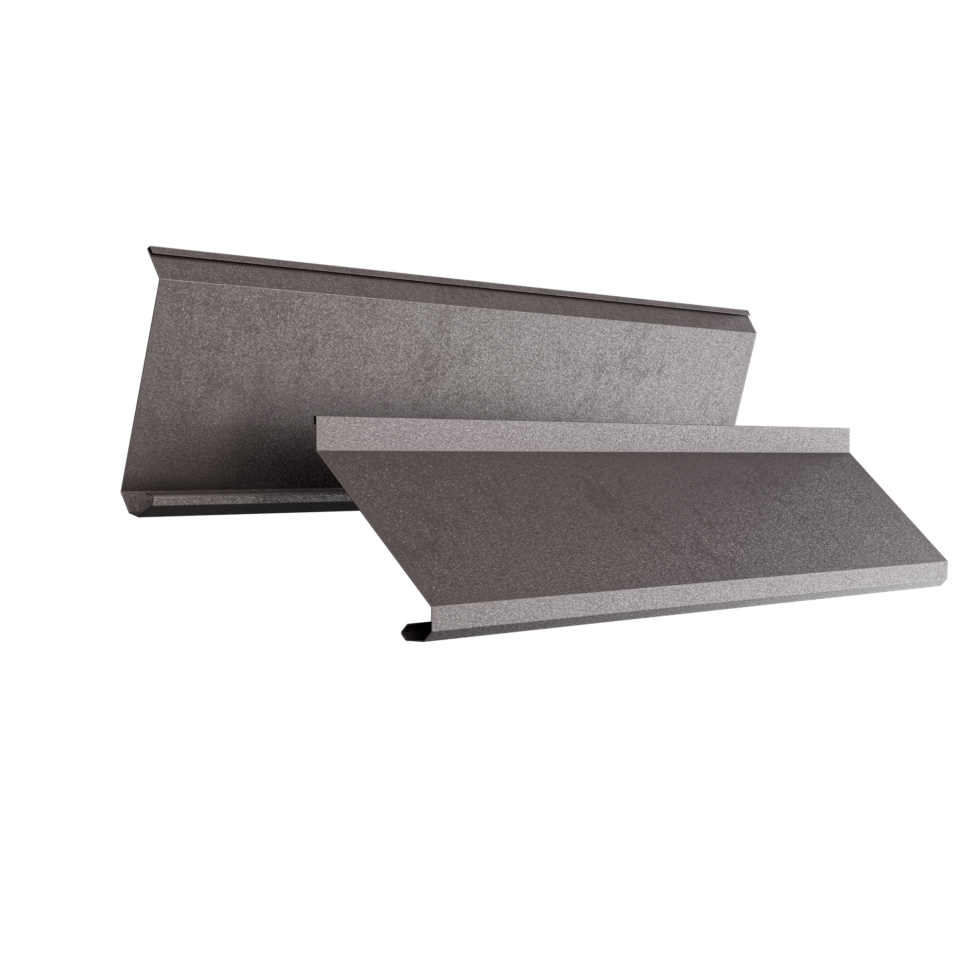 Louver Fence Sigma | Double Espresso Brown RAL 8019