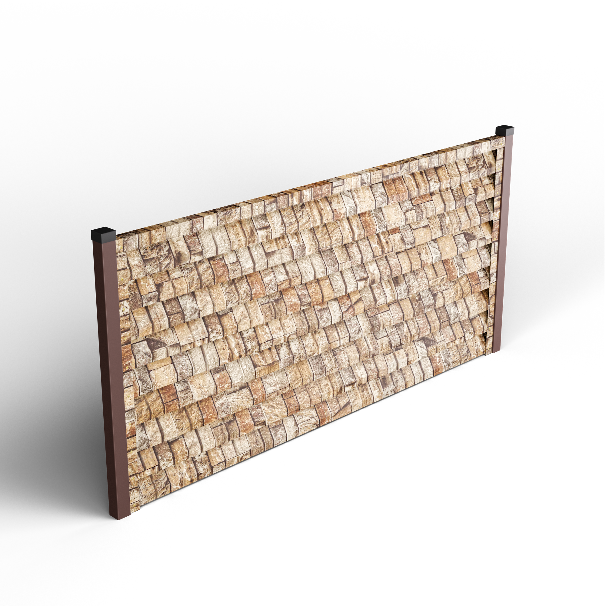 Atlas Louver Fence | Granite Wall