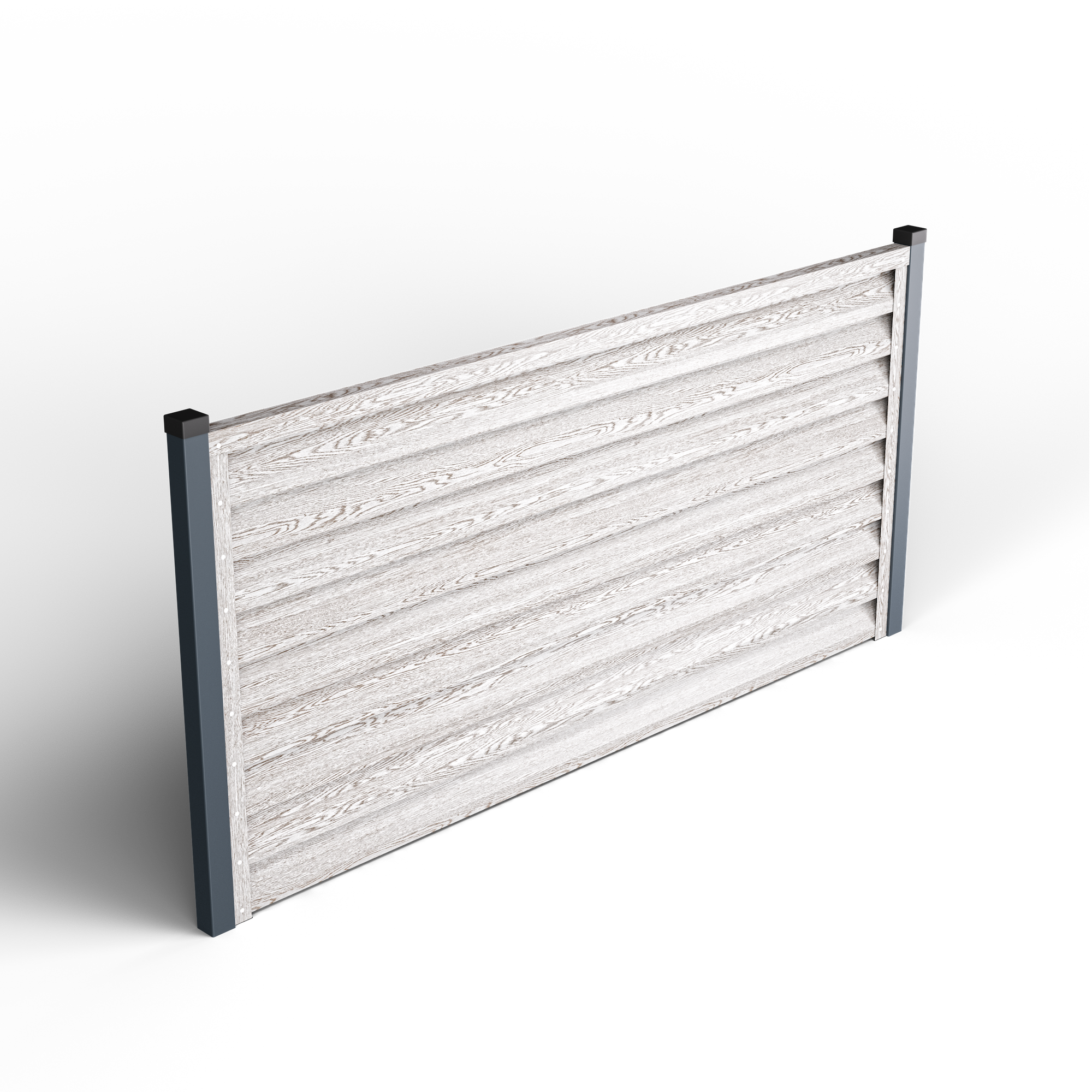 Atlas Louver Fence | White Oak