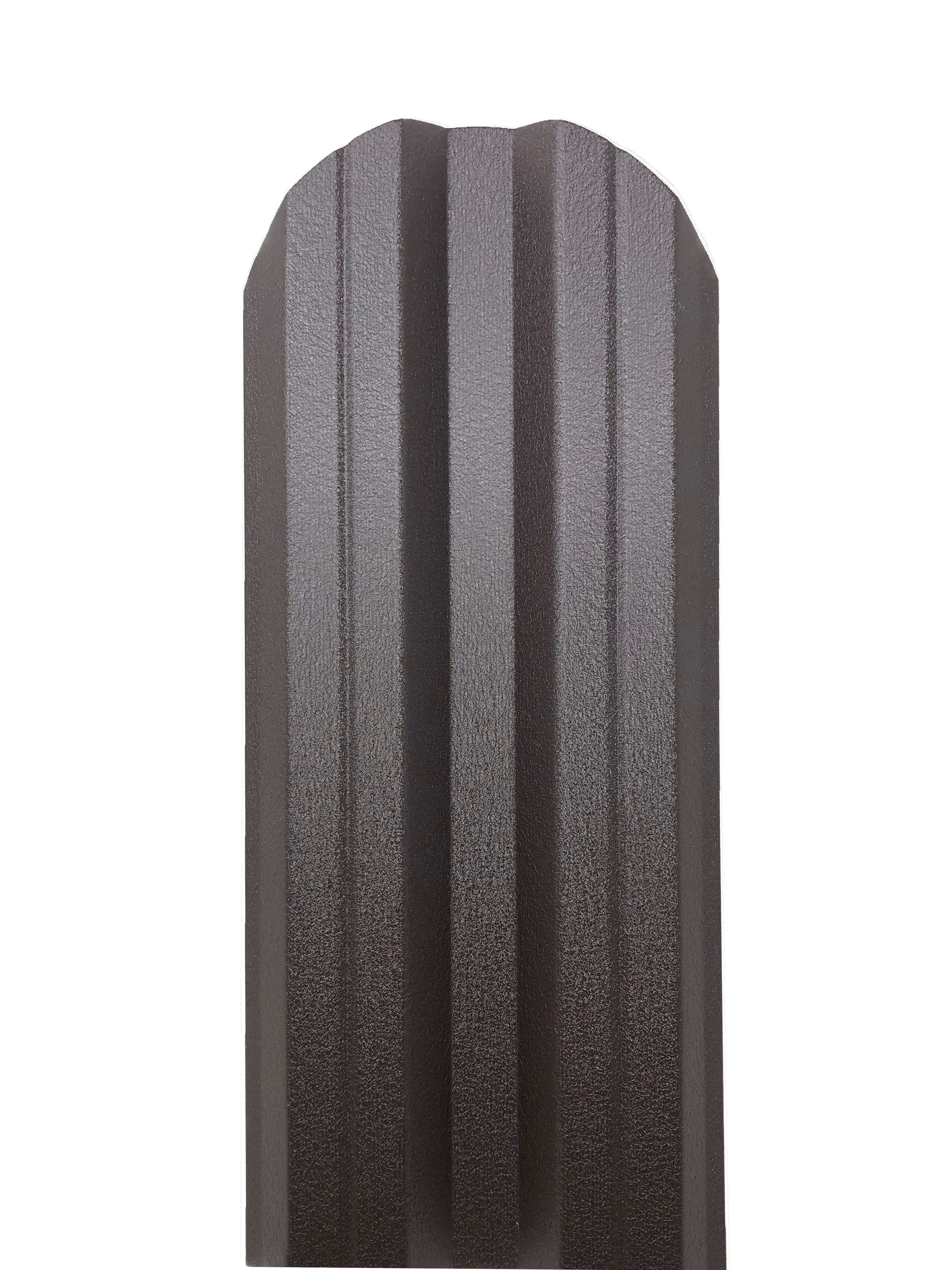 Prim-plan al modelului TISA Sipca Metalica cu finisaj de Mat Dublu în culoare Maro Espresso Dublu RAL 8019, disponibil pe www.sipca.ro, fabricat de Top Profil Sistem.