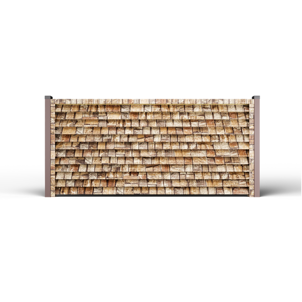 Sigma Louver Fence | Granite Wall