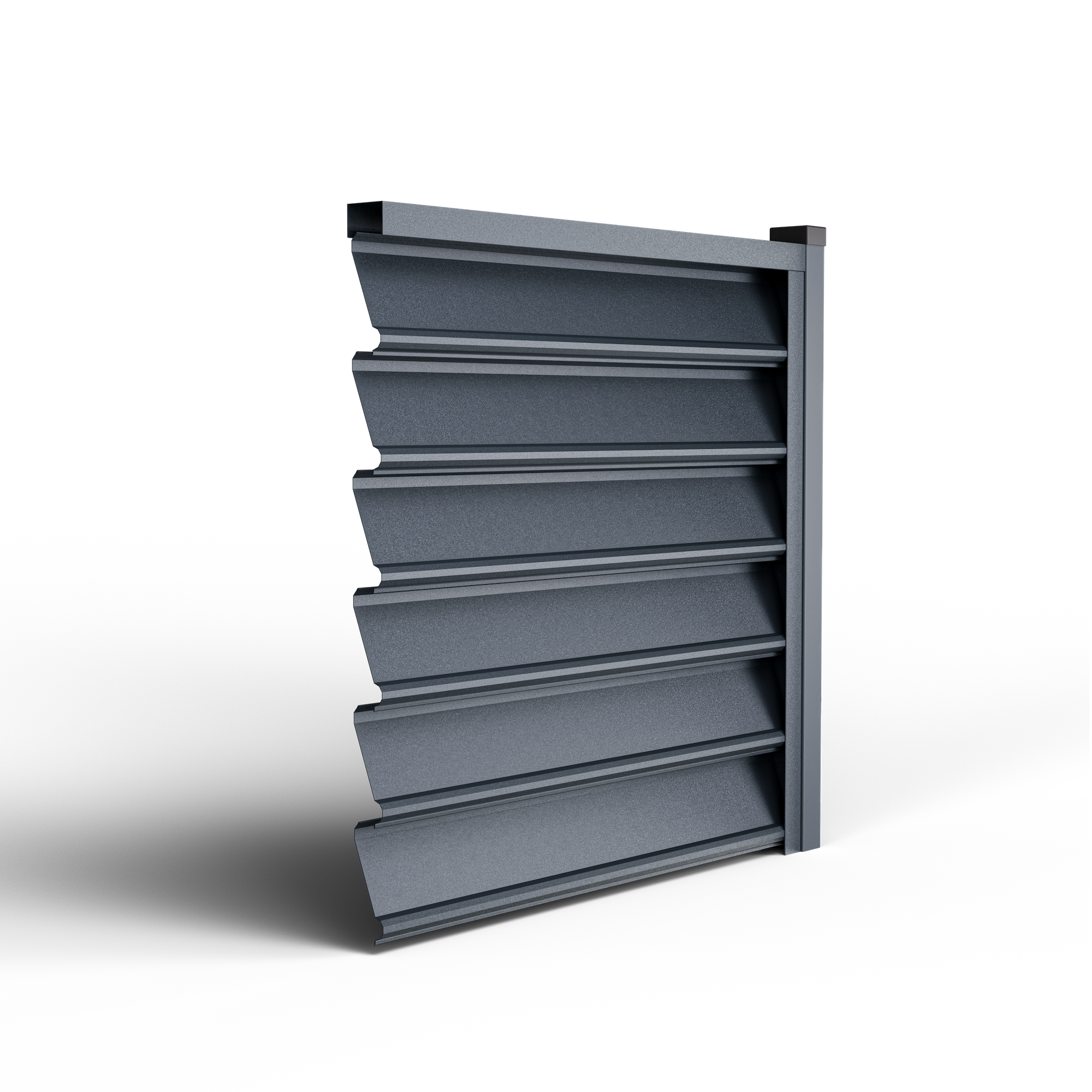 Louver Hek Gamma | Grafietgrijs