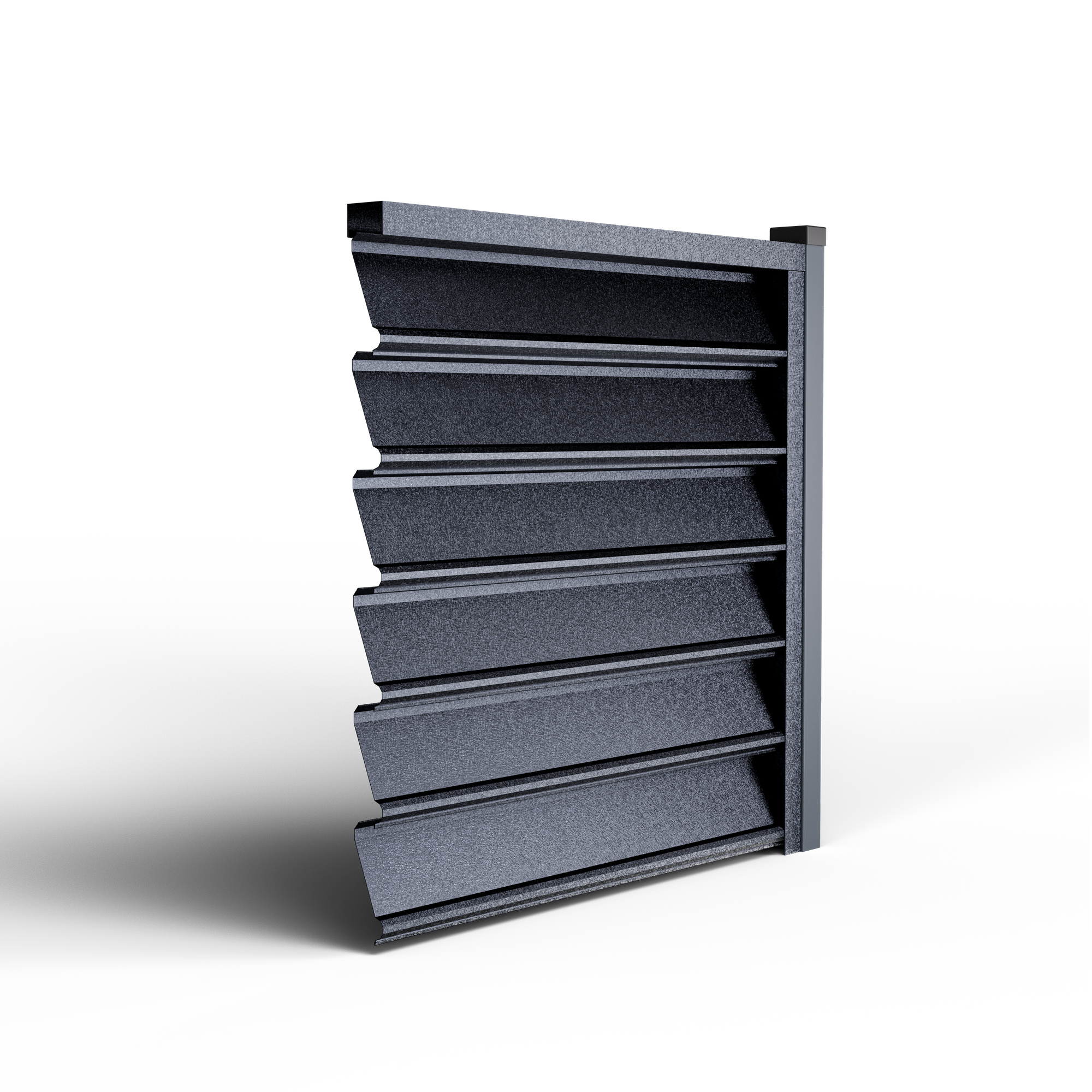 Louver Hek Gamma | Parelgrijs
