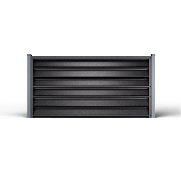 Louver Fence Gamma | Night Black