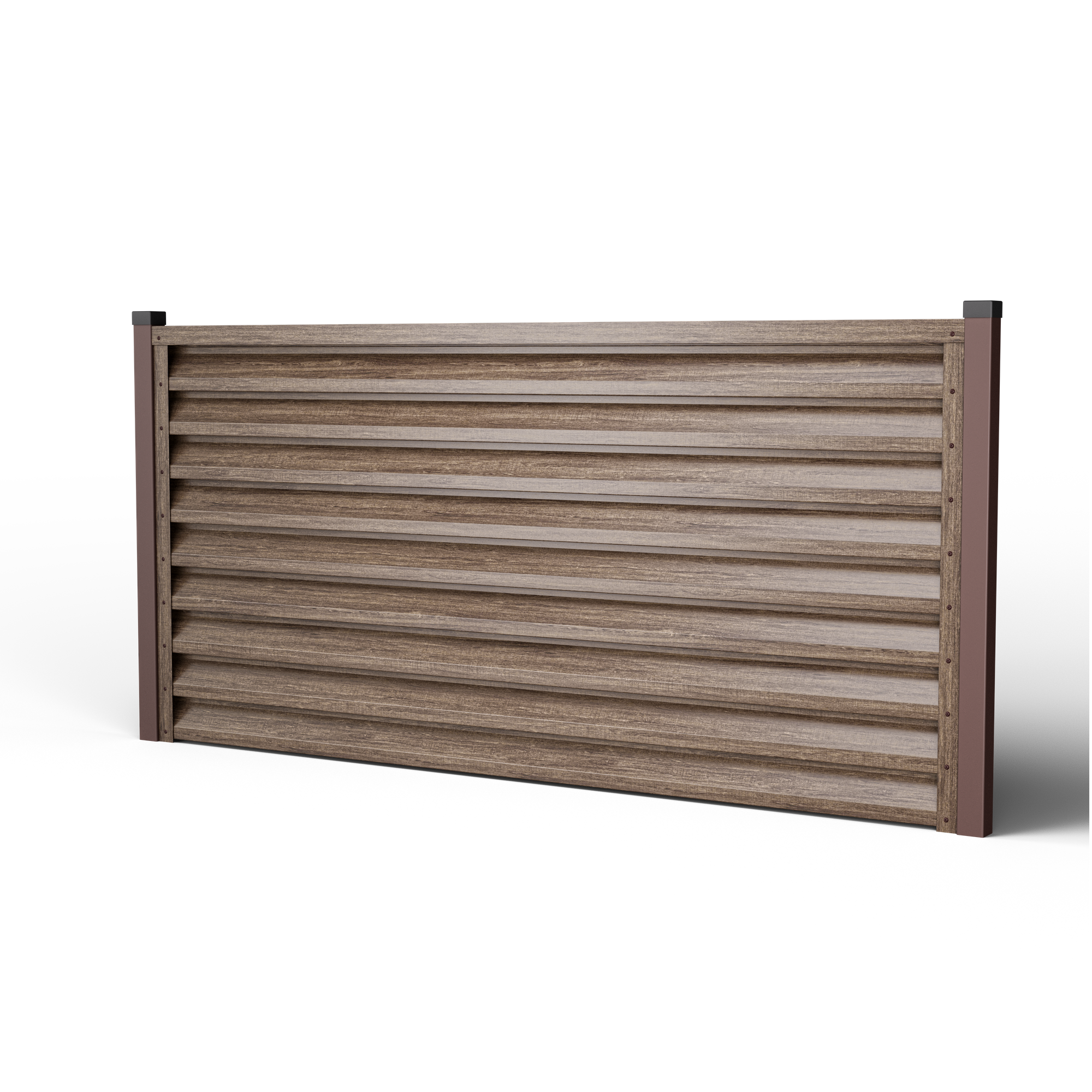 Atlas Louver Fence | Double Birch