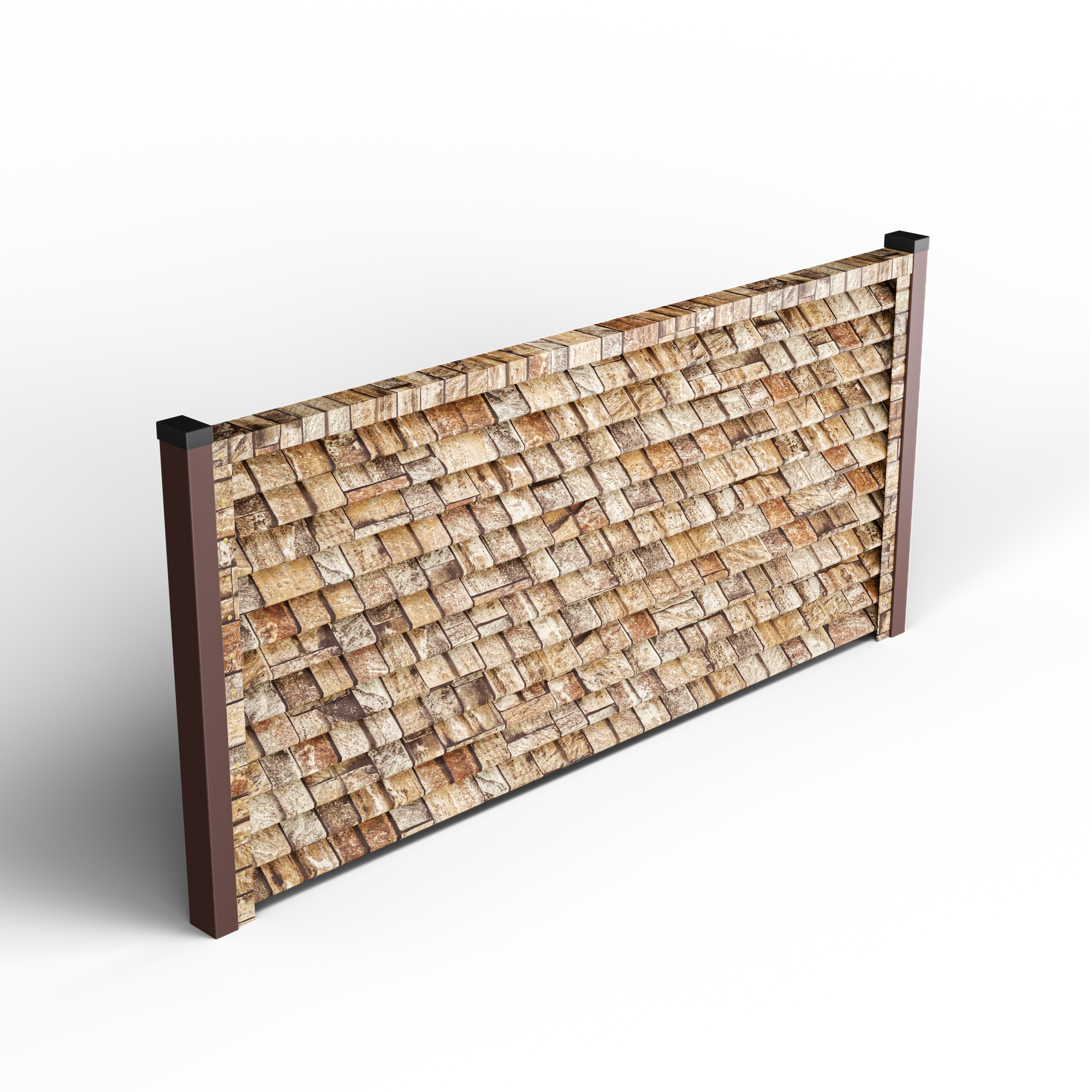 Sigma Louver Fence | Granite Wall